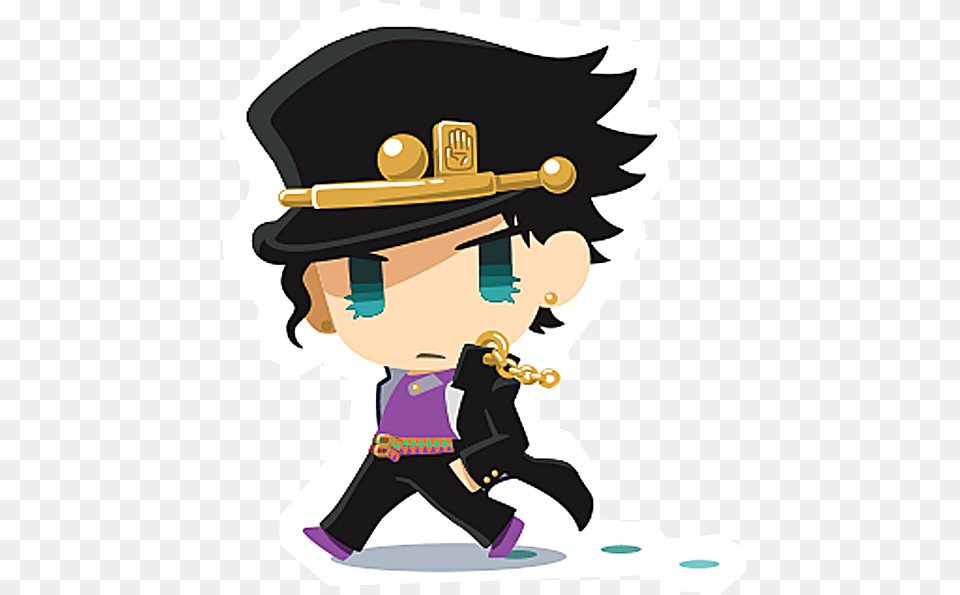 Pitter Patter Pop Jotaro, People, Person, Captain, Officer Free Png Download