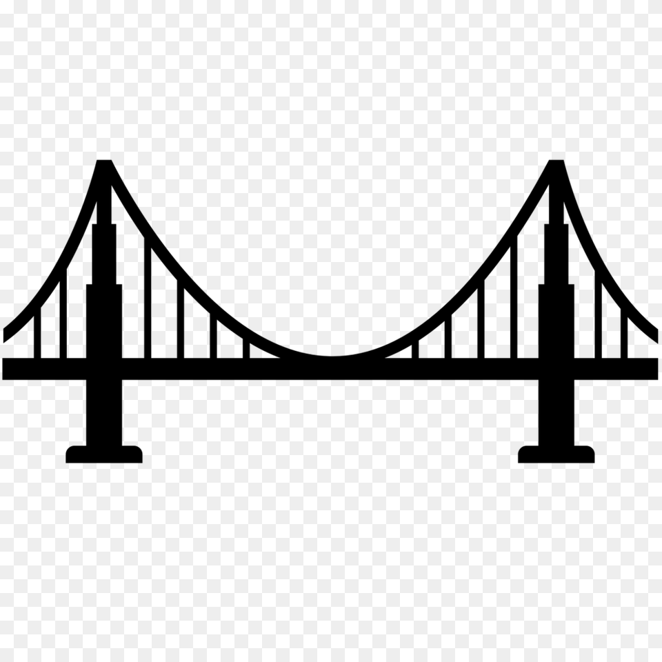 Pittsburgh Bridge Vector Cliparts For Your Inspiration, Gray Free Png Download