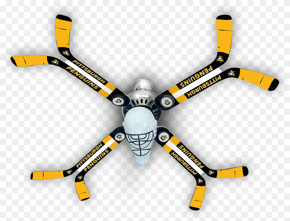 Pittsburgh Penguins Fan New York Rangers, Appliance, Ceiling Fan, Device, Electrical Device Free Transparent Png