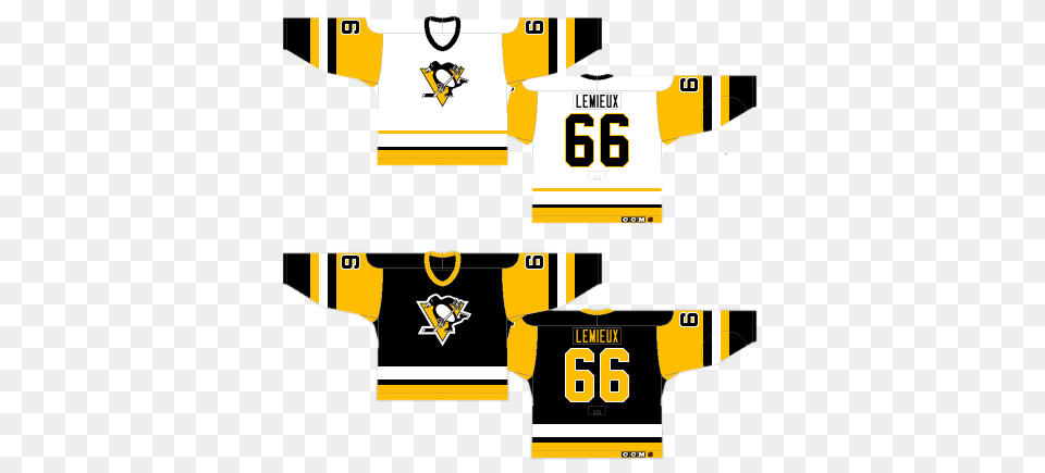 Pittsburgh Penguins Jerseys Ranked, Clothing, Shirt, Jersey Free Png