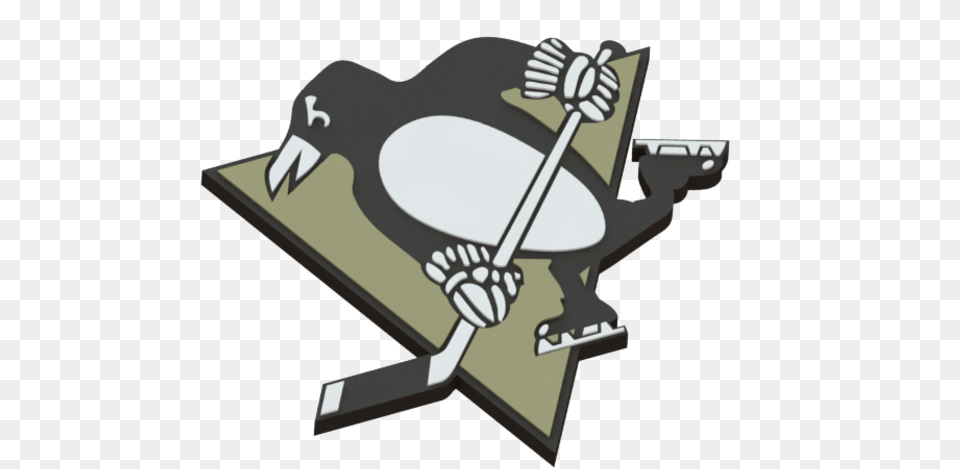 Pittsburgh Penguins Logo 3d Free Transparent Png