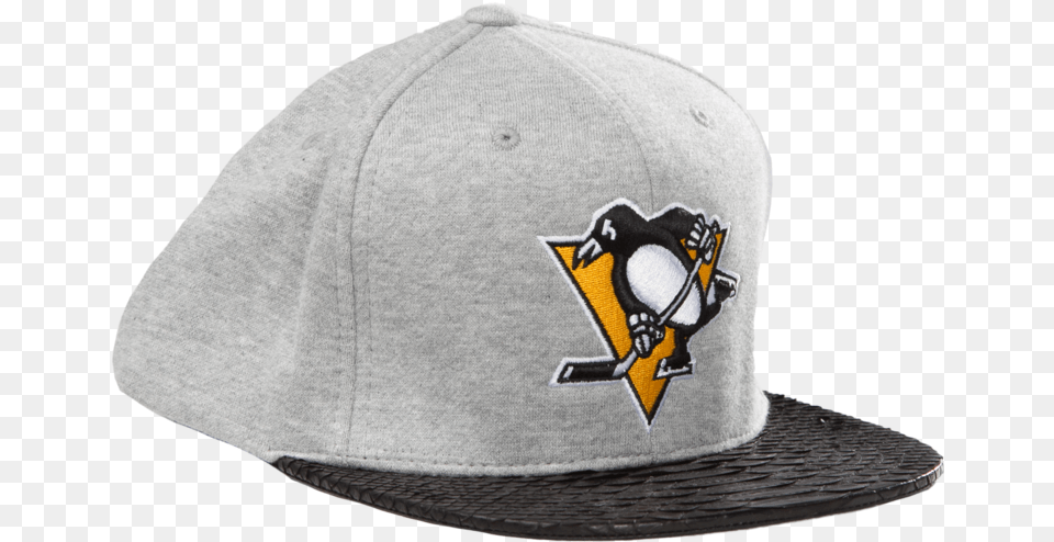 Pittsburgh Penguins Logo Just Don By Mitchell And Nhl Snapback Pittsburgh Penguins, Baseball Cap, Cap, Clothing, Hat Png Image