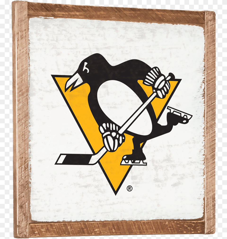 Pittsburgh Penguins Vintage Wall Art Pittsburgh Penguins Logo, Animal, Bird, Modern Art Png Image