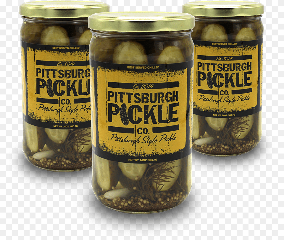 Pittsburgh Pickles, Food, Pickle, Relish, Jar Png Image