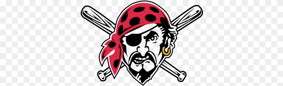 Pittsburgh Pirates Logo Pirate Pittsburgh Pirates 2018 Logo, Accessories, Person, Bandana, Headband Png