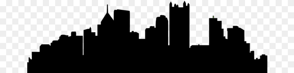 Pittsburgh Skyline Silhouette, City Free Transparent Png
