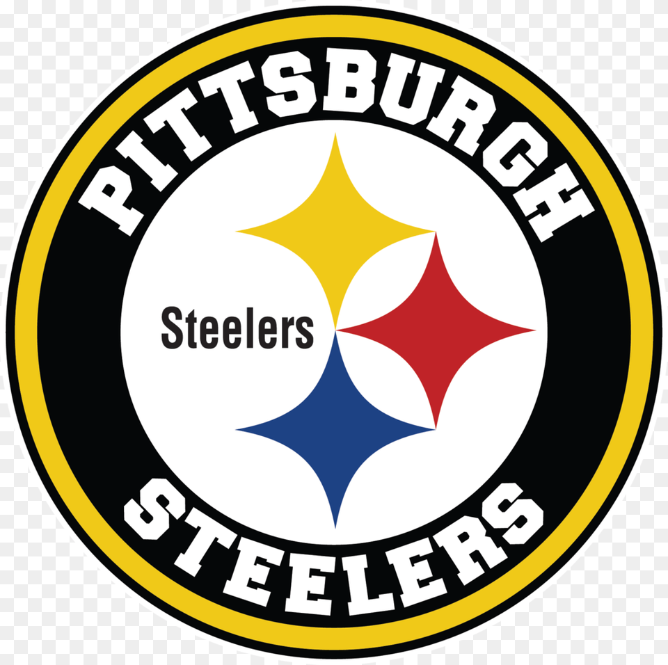 Pittsburgh Steelers Circle Logo, Symbol, Emblem Free Transparent Png