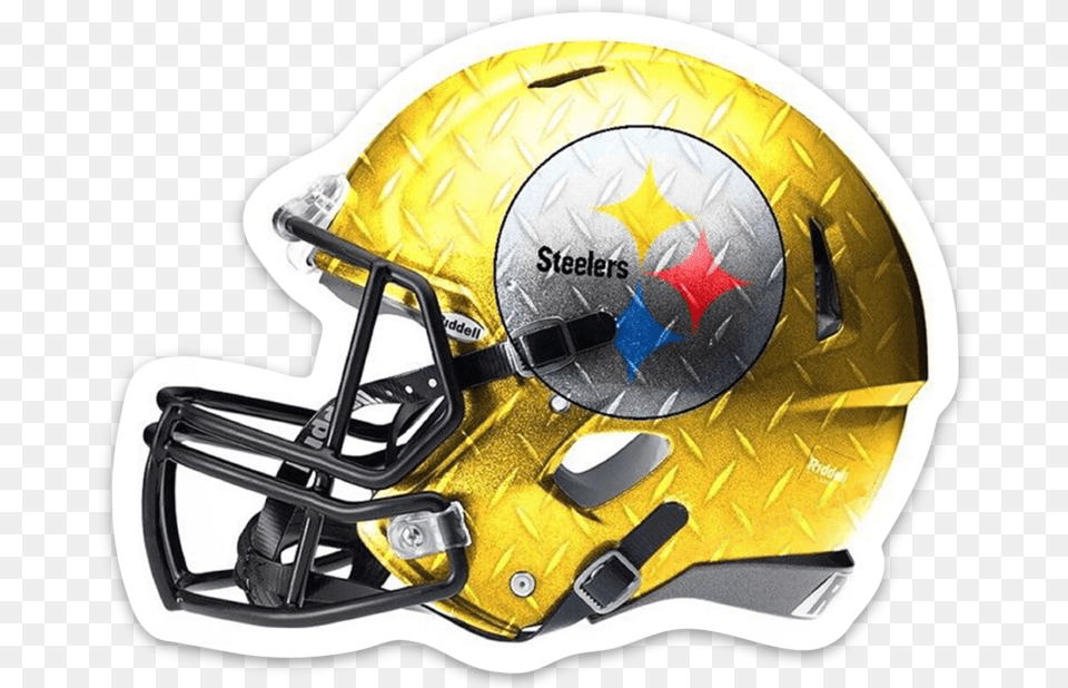 Pittsburgh Steelers Diamond Plate Design Helmet W Logo Nfl Duke Football Best Helmets, American Football, Sport, Football Helmet, Playing American Football Free Png