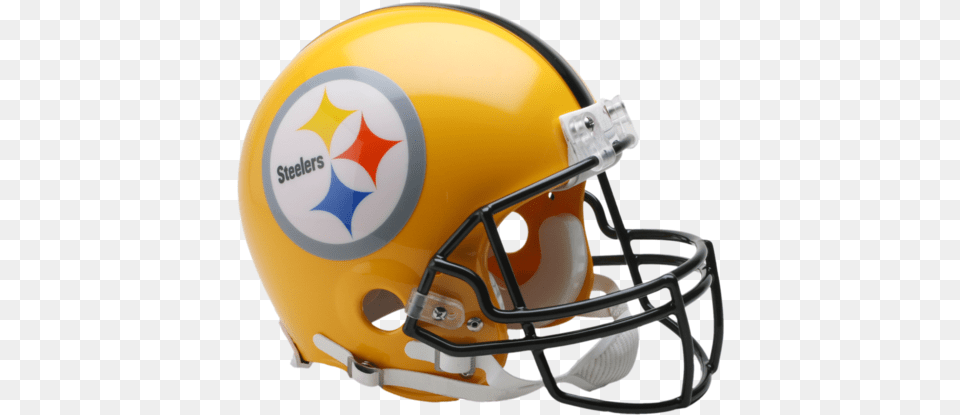 Pittsburgh Steelers Helmets U2014 Game Day Treasures Transparent Football Helmet, American Football, Football Helmet, Sport, Person Free Png