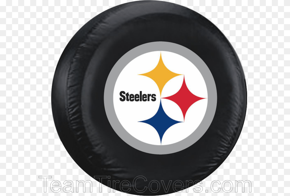 Pittsburgh Steelers Logo Nfl 33quot 35quot Only Tire Cover Pittsburgh Steelers, Machine, Wheel, Toy, Frisbee Free Png Download