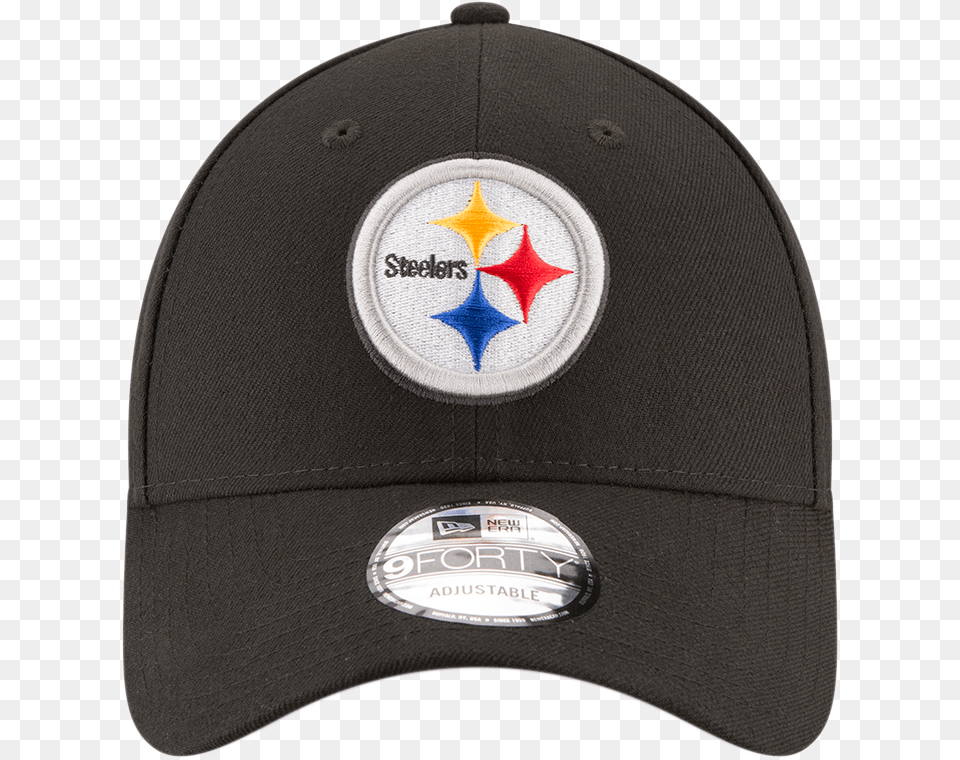 Pittsburgh Steelers New Era 940 The League Nfl Adjustable Baseball Cap, Baseball Cap, Clothing, Hat, Logo Free Png