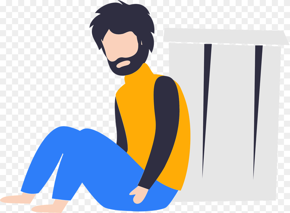 Pity Clipart, Adult, Male, Man, Person Free Png