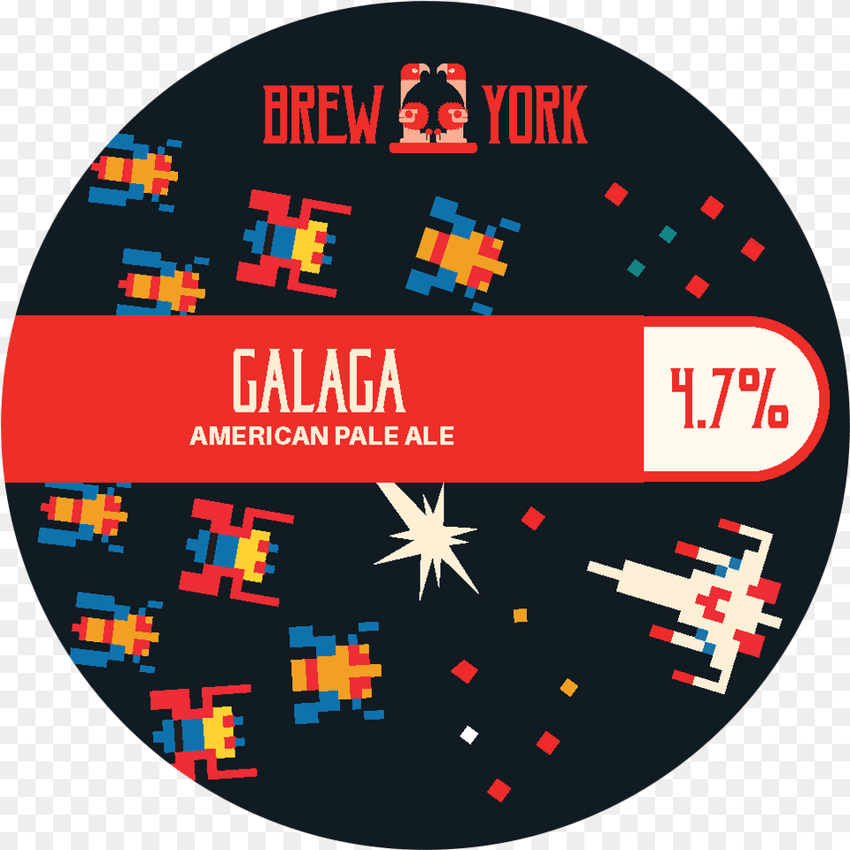 Pivovar Brew York Galaga 47 30l Keg Star Circle Free Png