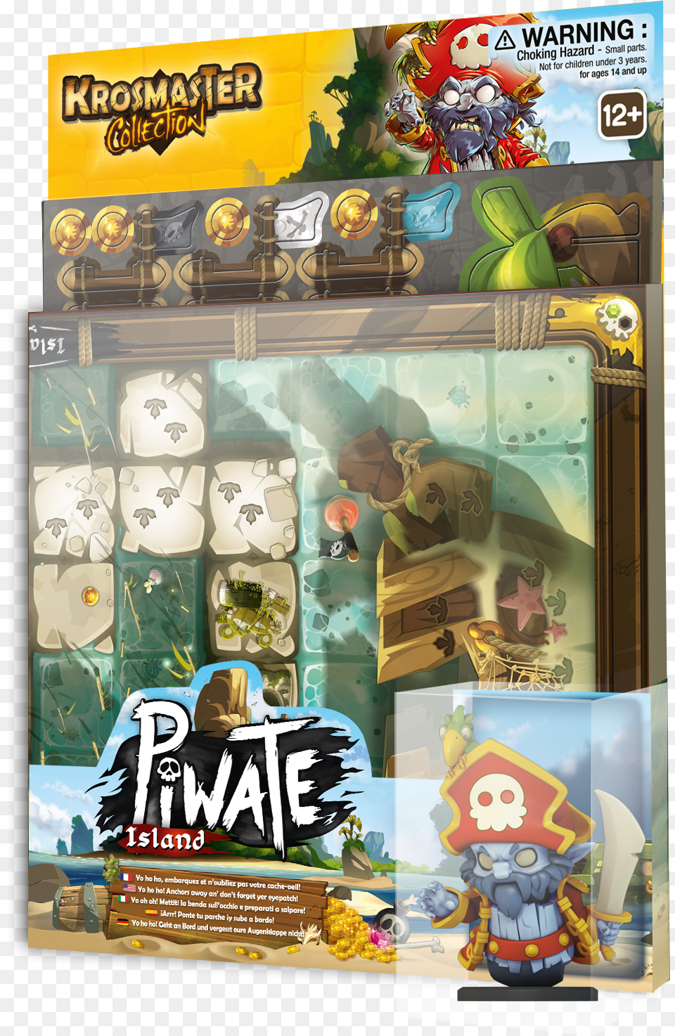Piwate Island An Exciting New Board In The Krosmaster Krosmaster Arena Piwate Island, Book, Comics, Publication, Baby Free Transparent Png