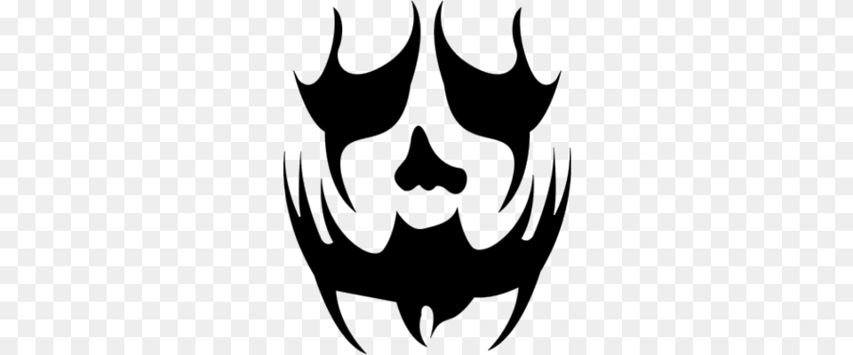 Pix For Gt Insane Clown Posse Face Paint Black And White, Silhouette, People, Person, Lighting Png Image
