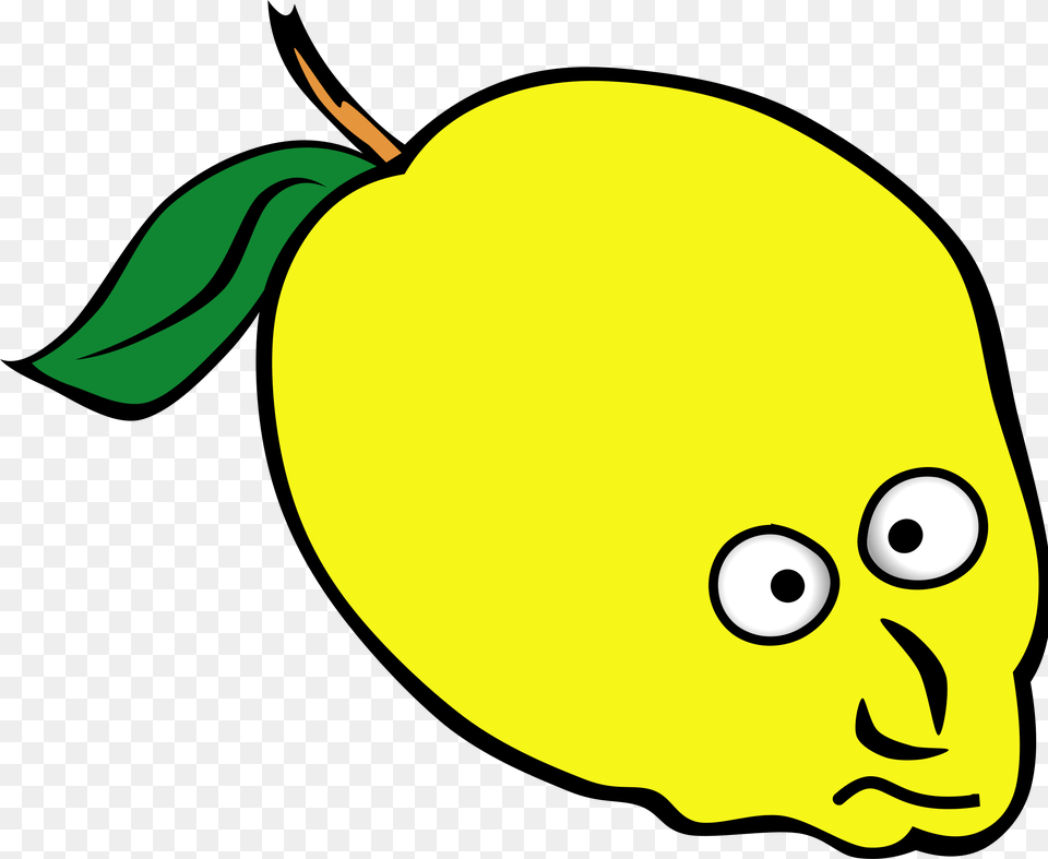 Pix For Sour Lemon Face Clip Art, Citrus Fruit, Food, Fruit, Plant Free Png Download