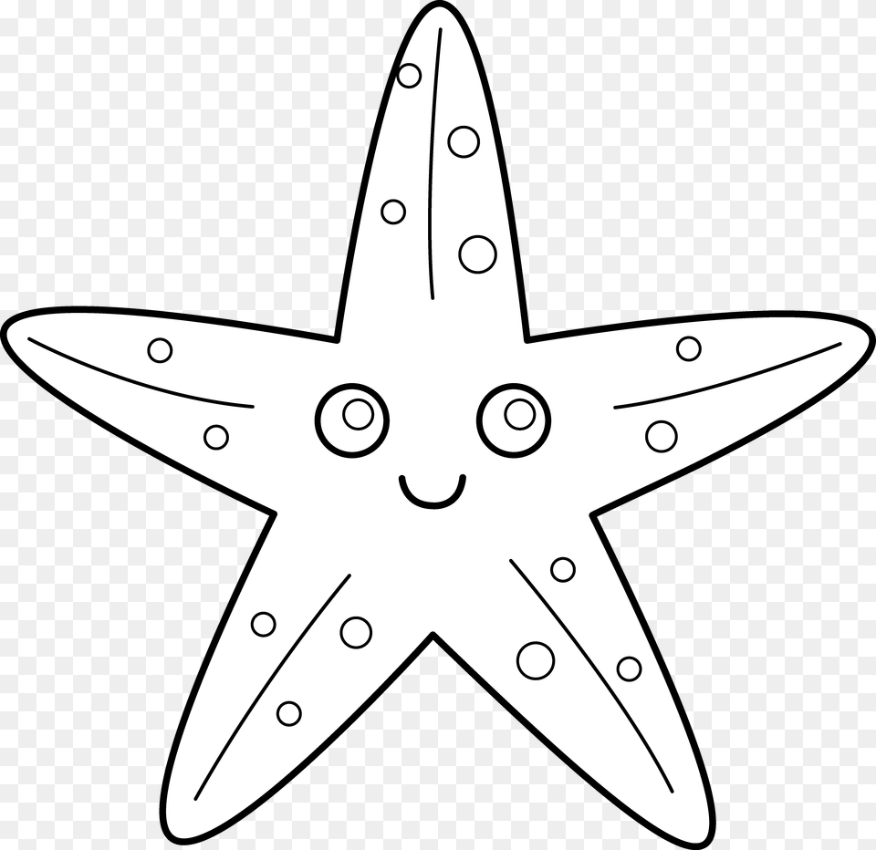 Pix For Starfish Vector Outline Flag That Looks Like America, Star Symbol, Symbol, Animal, Sea Life Png Image