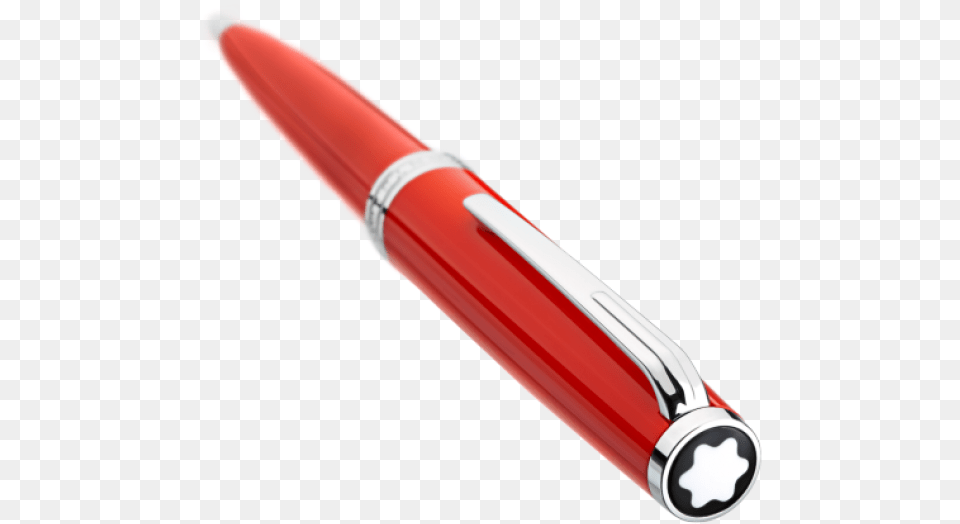 Pix Red Ballpoint Pen Montblanc Pix Ballpoint Pen, Fountain Pen, Smoke Pipe Png