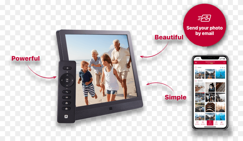 Pix Star Wi Fi Cloud Digital Photo Frame Iphone, Phone, Electronics, Person, Mobile Phone Free Transparent Png