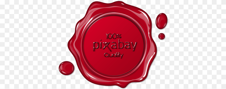 Pixabay Seal Wax Logo 100 Quality Wax Seal Letter M, Wax Seal, Food, Ketchup Png