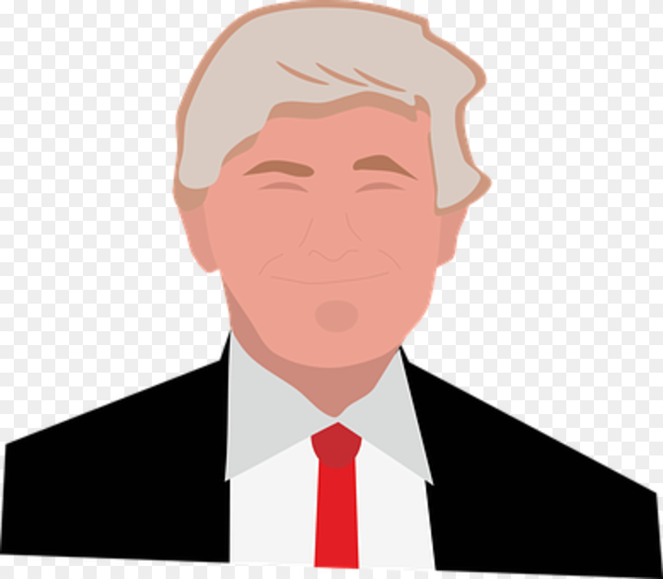 Pixabay Sketsa Donald Trump, Accessories, Portrait, Photography, Person Free Png Download