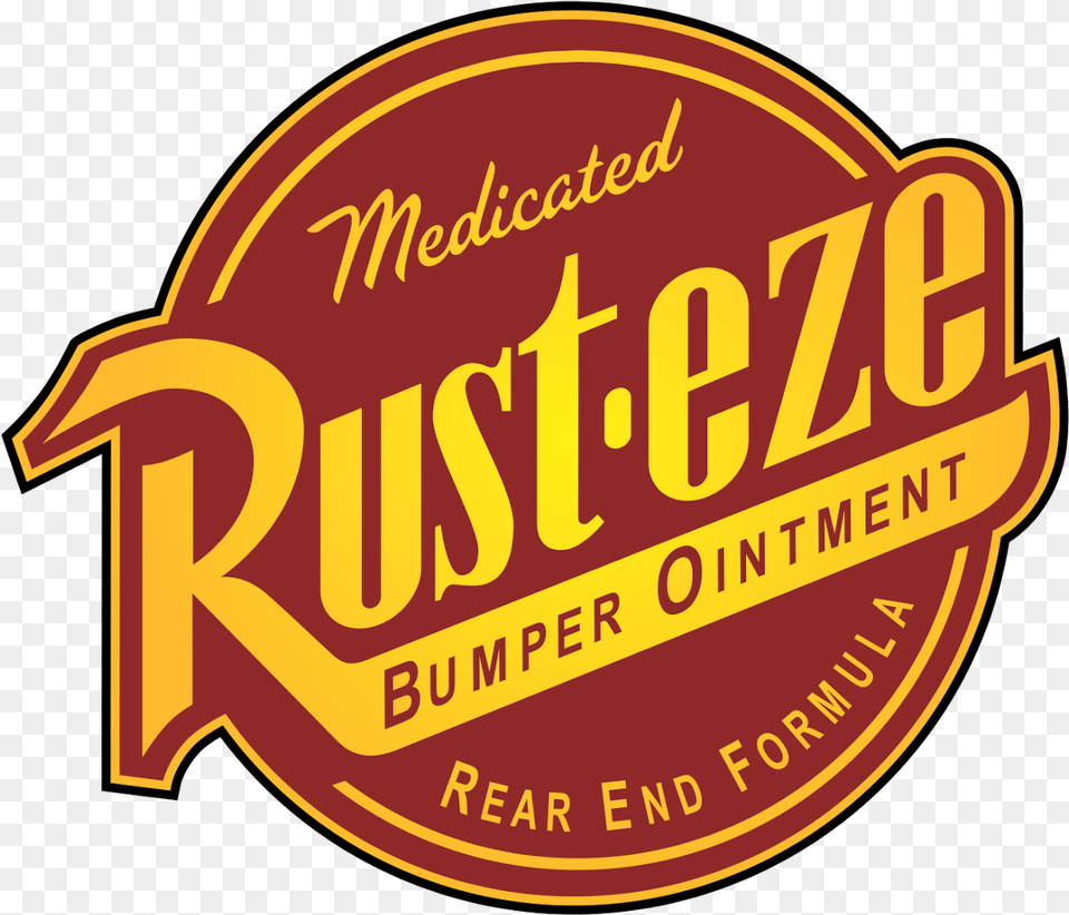 Pixar Cars Rusteze Logo Vector Rust Eze, Architecture, Building, Factory, Alcohol Free Png Download