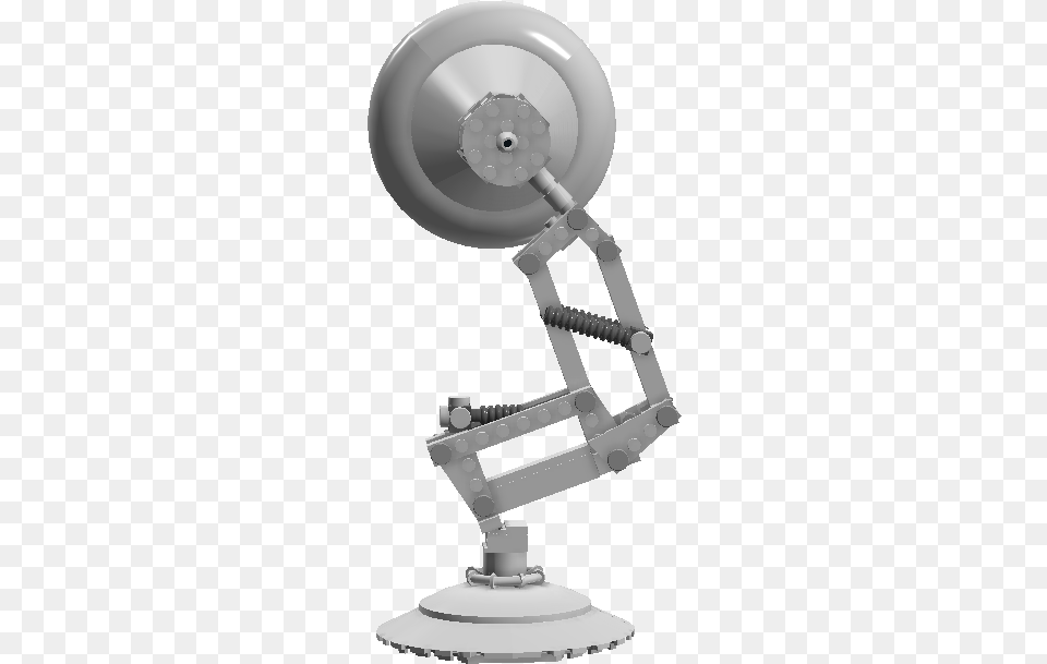 Pixar Lamp Jpg Black And White Stock Lego Luxo Jr, Lighting, Helmet, Machine, Screw Free Png Download