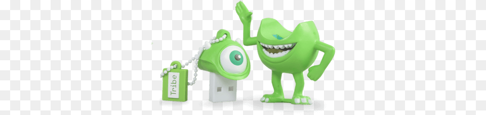 Pixar Mike Wazowski Usb Key, Green Free Transparent Png
