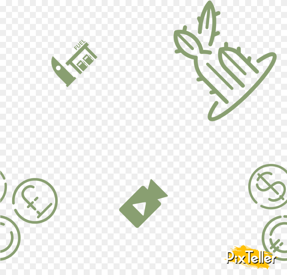 Pixbot Pattern Design Calligraphy, Recycling Symbol, Symbol Free Png Download
