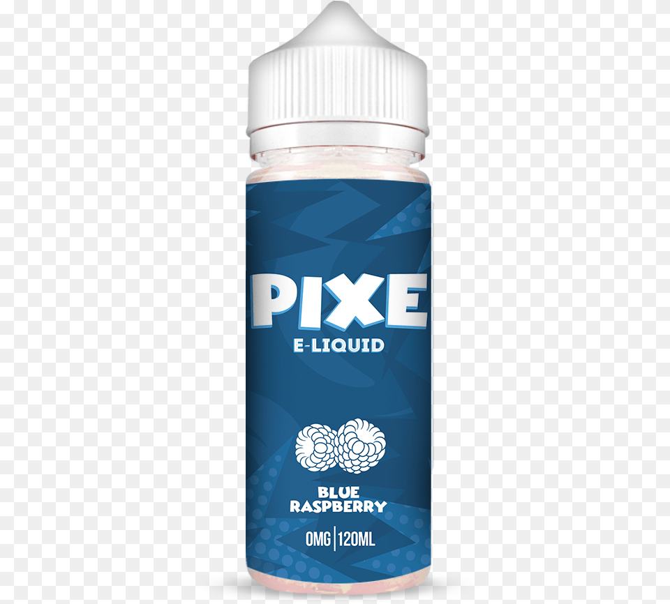 Pixe Blue Raspberry 120ml 3mg Pixe Blue Raspberry, Cosmetics, Bottle, Shaker, Deodorant Free Png Download