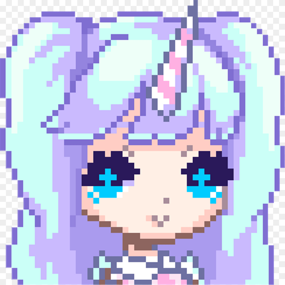 Pixel Anime Girl Search Result Cliparts For Pixel Anime Cute Pixel Art Girl Free Png Download