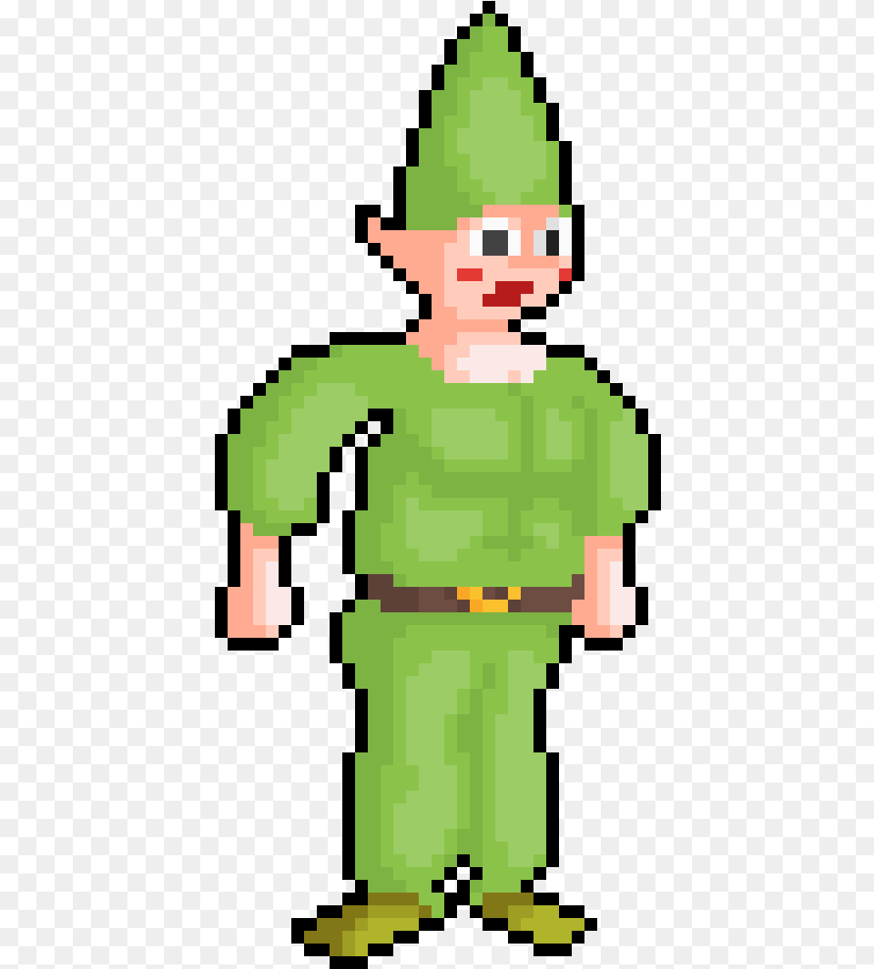 Pixel Art, Clothing, Costume, Elf, Person Png Image