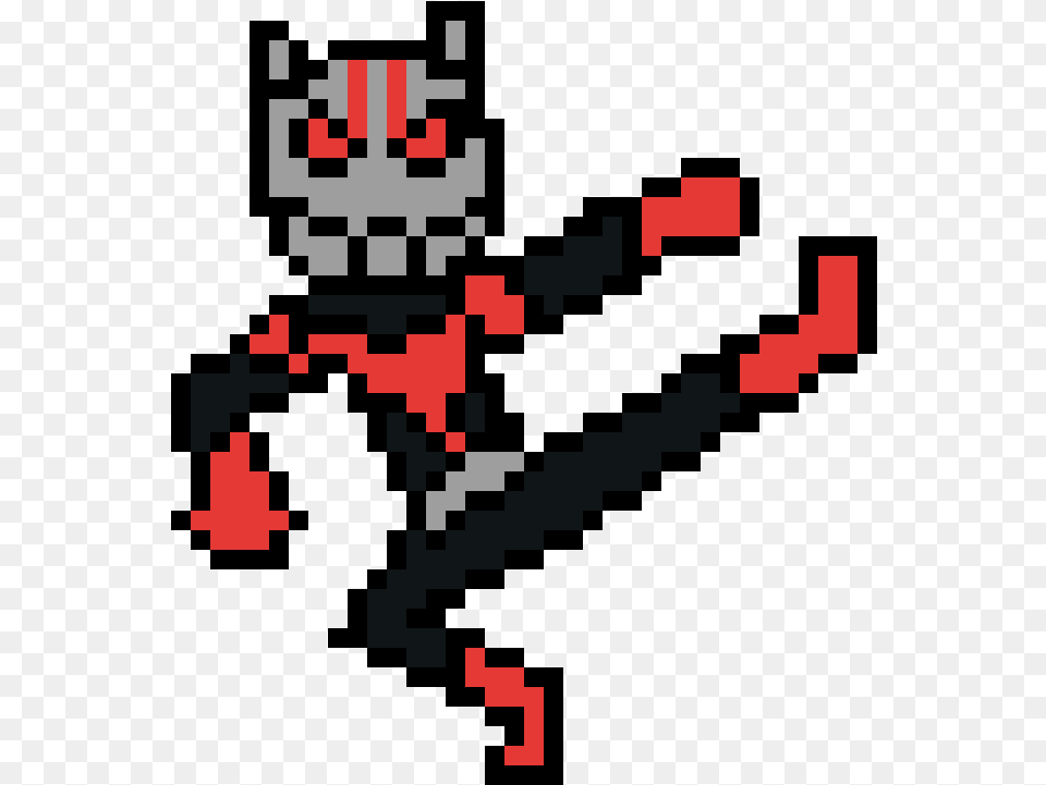 Pixel Art Ant Man Transparent, Electronics, Hardware, Qr Code Free Png