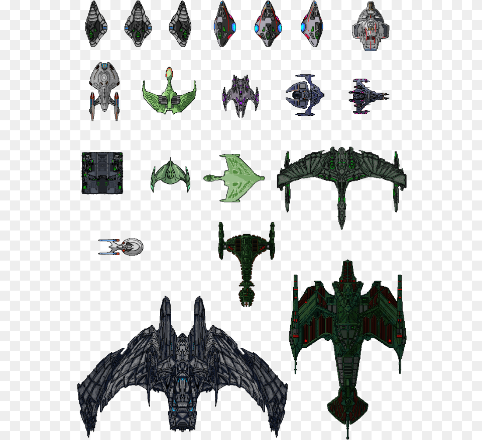 Pixel Art By Jeffery Wolf Star Trek Ship Pixel Art, Accessories, Animal, Dinosaur, Reptile Free Png Download