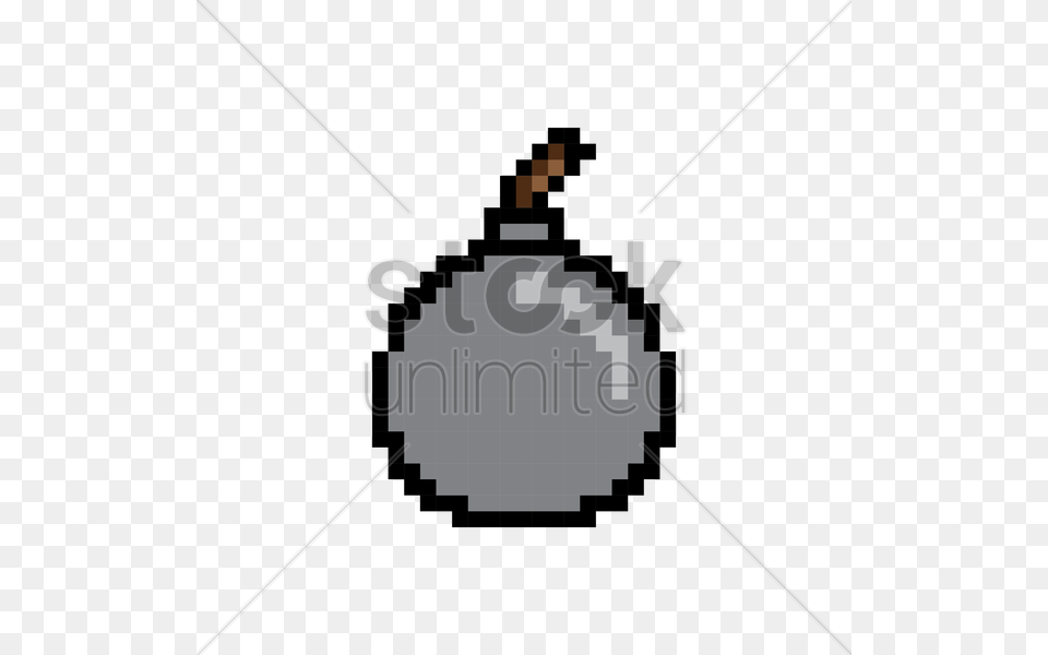 Pixel Art Cannonball Vector Image, Lighting, Weapon, Light, Ammunition Free Png Download