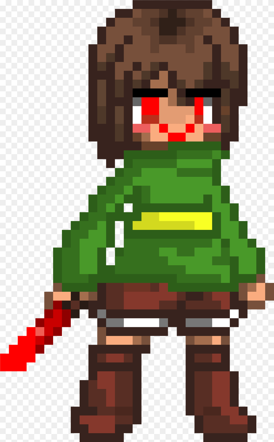 Pixel Art Chara, Elf, Indoors Png Image