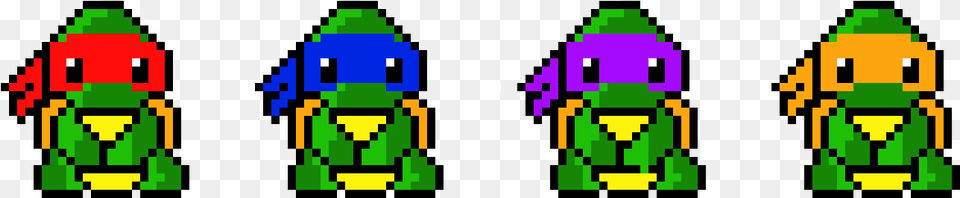 Pixel Art Cute Ninja Turtle, Ammunition, Weapon Free Png Download
