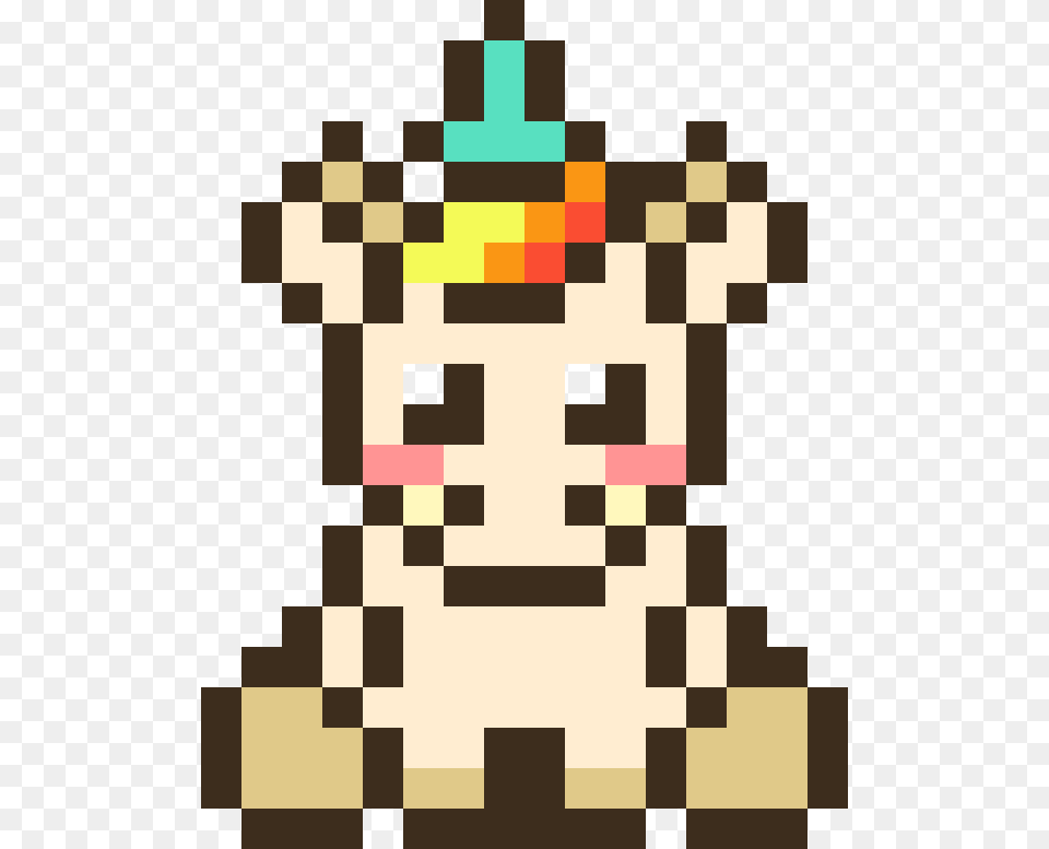 Pixel Art Cute Unicorn, Chess, Game Png Image