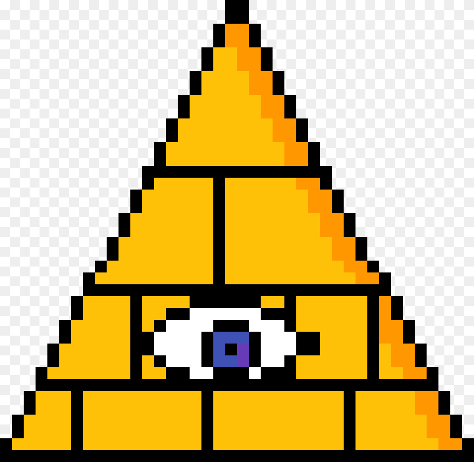 Pixel Art Deathly Hallows The Blue Duck, Triangle, Lighting Free Png