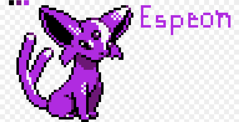 Pixel Art Eevee Evolutions, Purple, Animal, Mammal, Qr Code Png