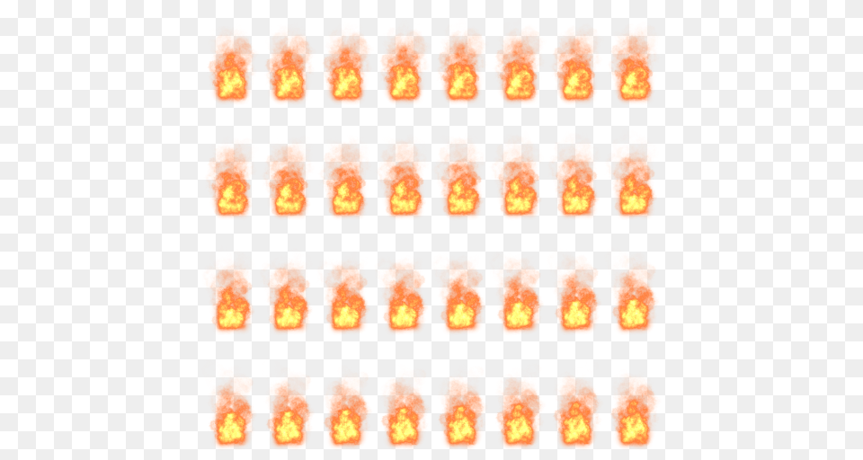 Pixel Art Fire Effects On Behance, Flame, Outdoors Png Image