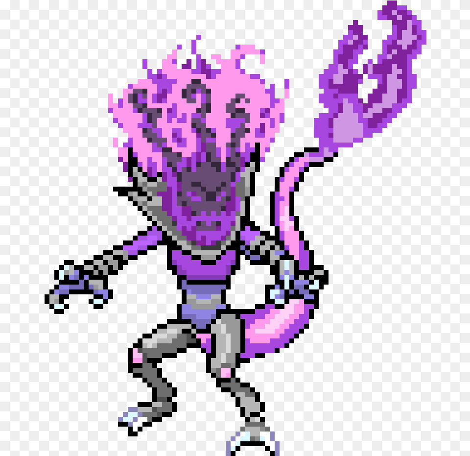 Pixel Art Gallery Fictional Character, Purple, Flower, Plant Png