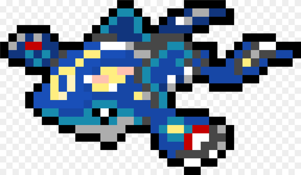 Pixel Art Gallery Kyogre Pixel Art Png