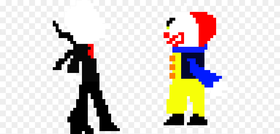 Pixel Art Gallery Pennywise And Slenderman Free Png Download