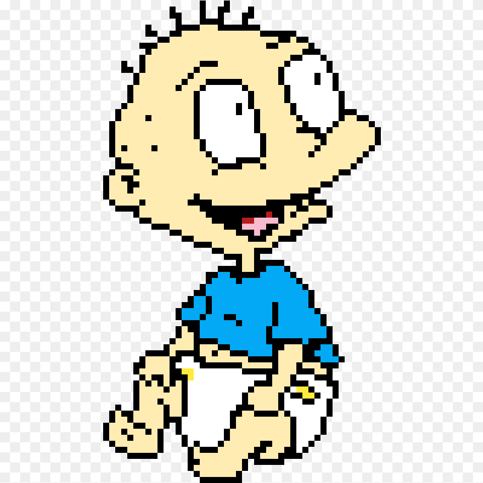 Pixel Art Grid Rugrats Free Png