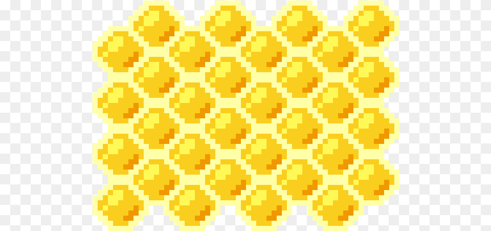 Pixel Art Honey Comb, Pattern, Food, Honeycomb, Texture Free Png