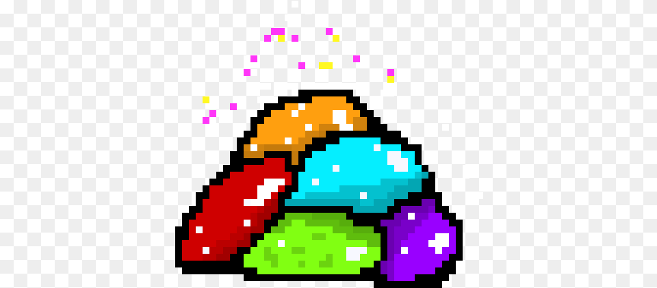 Pixel Art Jelly Bean, Graphics Png Image