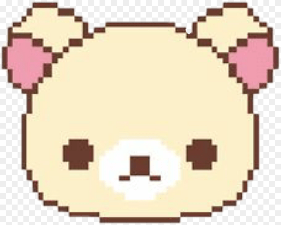 Pixel Art Kawaii Animes Download Cute Pixel Art Bear, First Aid, Animal, Mammal Png