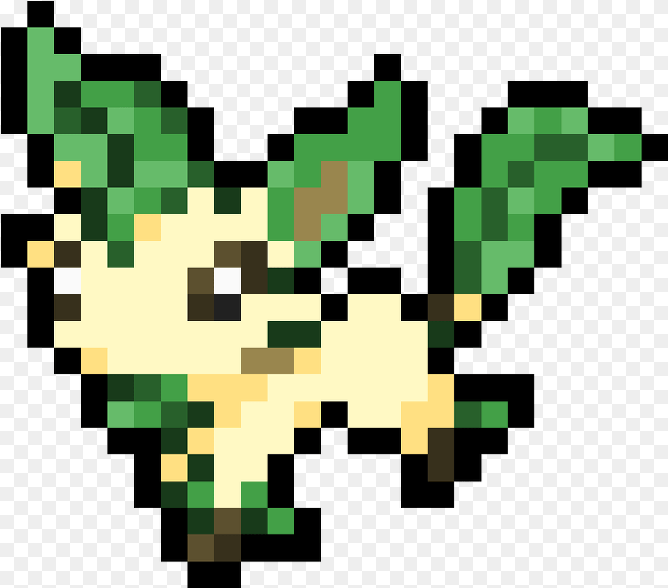 Pixel Art Leafeon With No Pokemon 8 Bit Pikachu, Chess, Game Png Image
