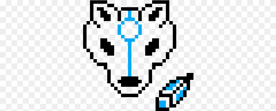 Pixel Art Lobo, Cross, Symbol Free Transparent Png